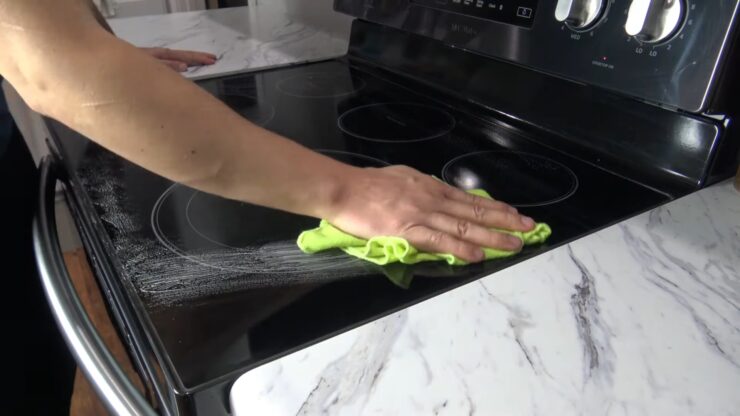 Glass Stove Tops cleaning