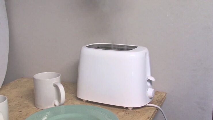 electrical problems lead to toaster smoking issues